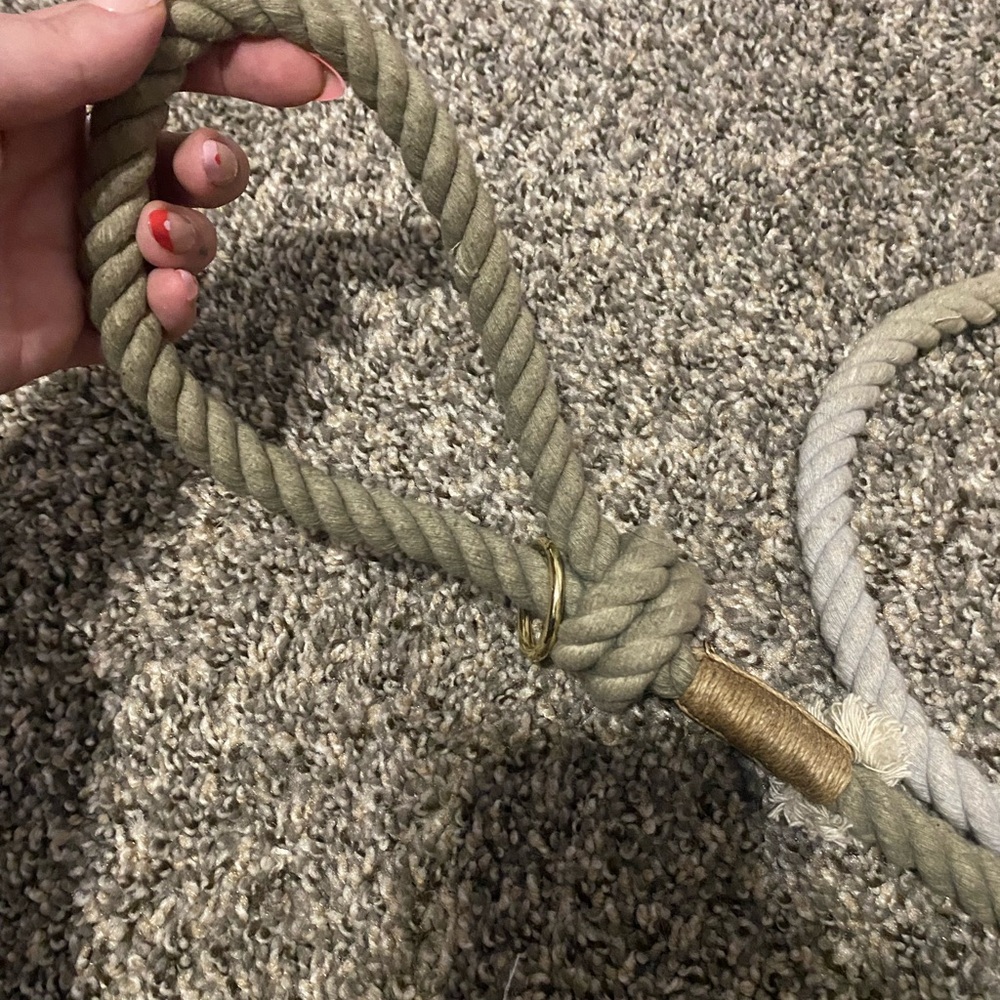 Two-Tone Rope Dog Leash - Picture 2 of 4